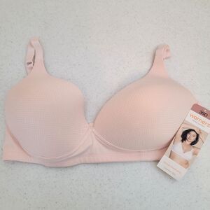 Warners Simply Perfect Super Soft Wireless Lightly Lined Comfort Bra Pink 36D